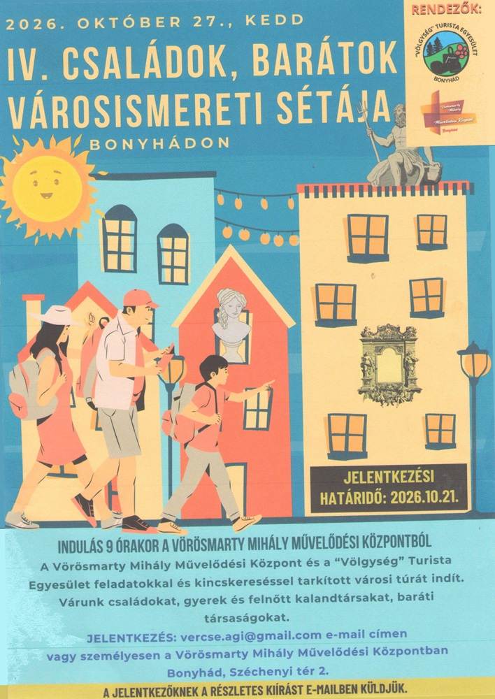 IV. Családok, Barátok Városismereti Sétája